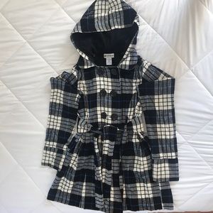 Flannel Pea Coat